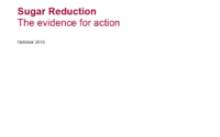Sugar reduction: The evidence for action